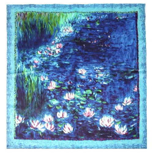 100 mulberry silk scarf in - silk,