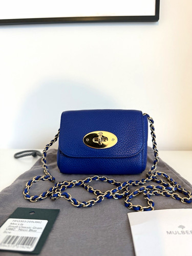 Mulberry lily blue pebbled - blue,