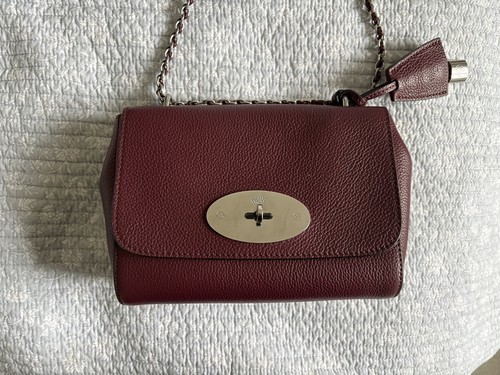 Mulberry lily small leather - mulberry,