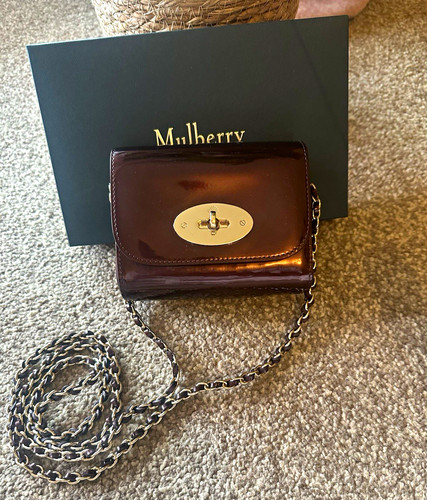 Mulberry oxblood patent - mulberry,