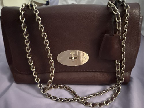 Mulberry leather shoulder bag - mulberry,