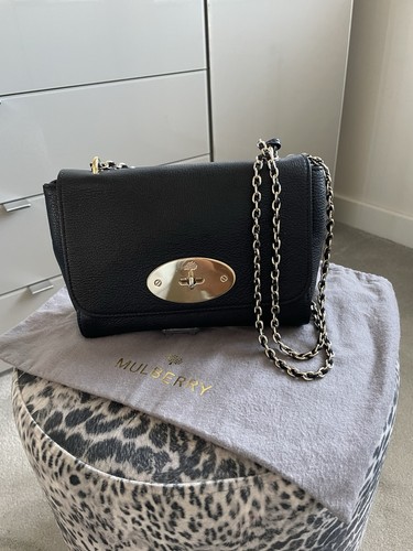 Mulberry lily black - mulberry, leather