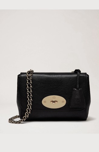 Mulberry small black glossy - small,