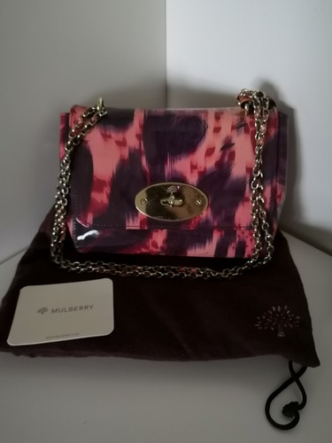 Genuine mulberry lily patent - genuine,