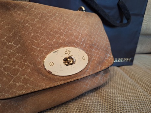 Mulberry lily snakeskin in - mulberry,